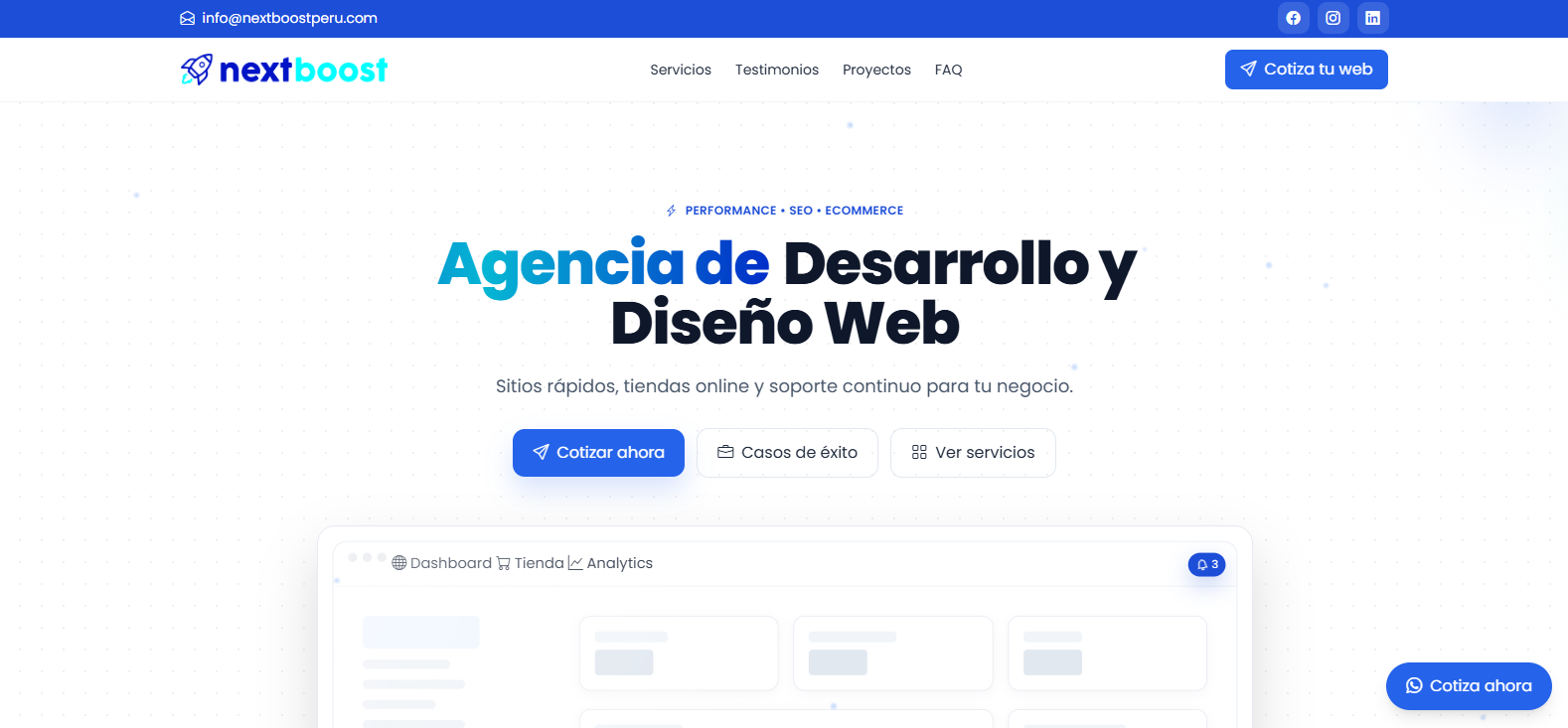 Cotizar Proyecto Web