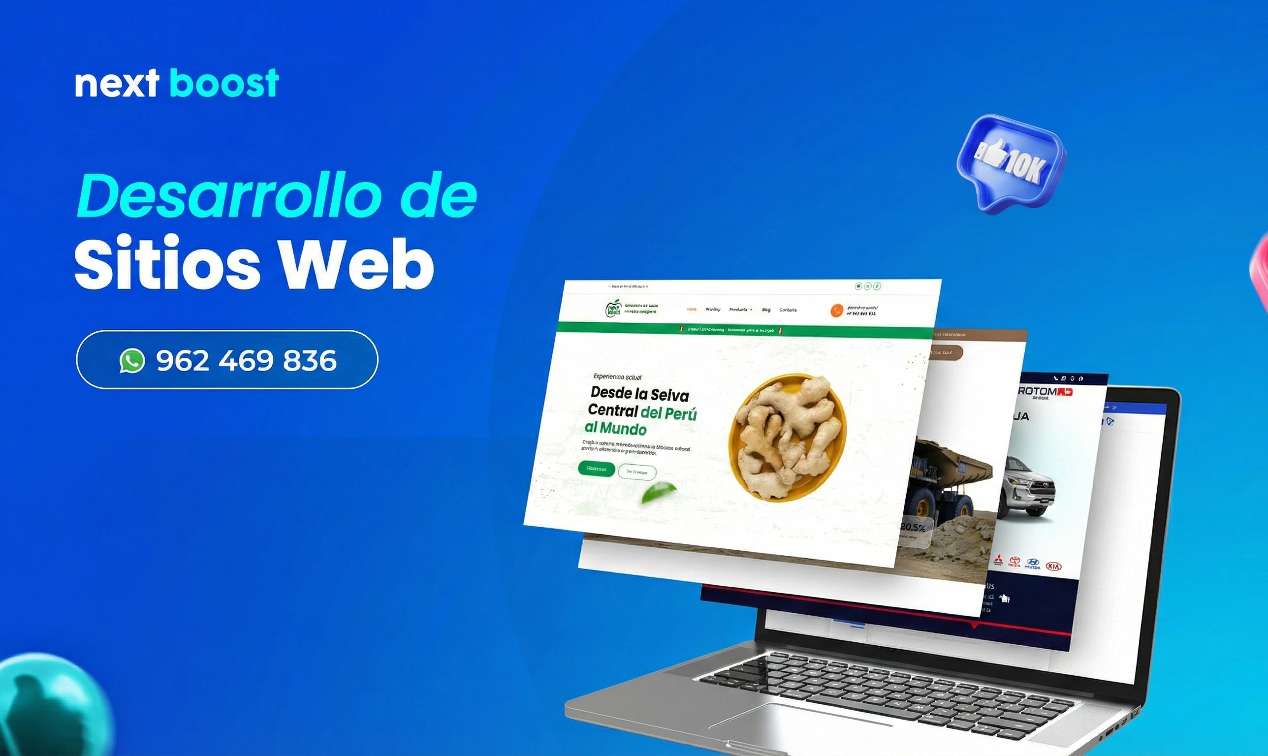 Servicio de desarrollo web en Lima, Perú